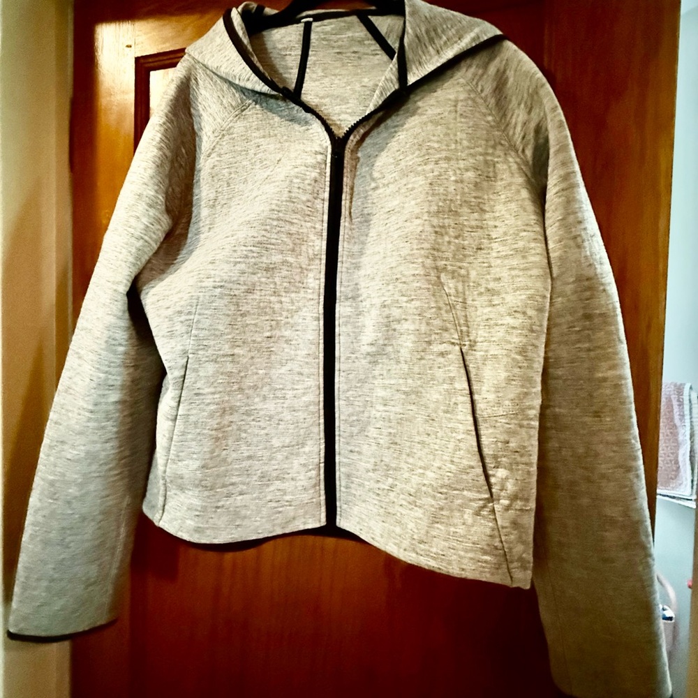 Lululemon Women's Gray Hooded Jacket